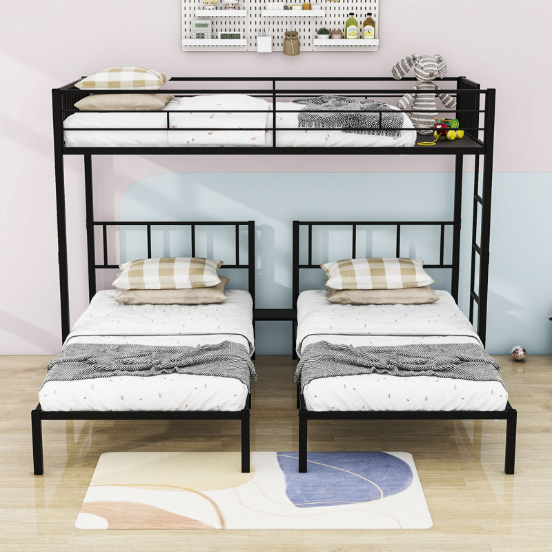 Double fashion double bunk beds